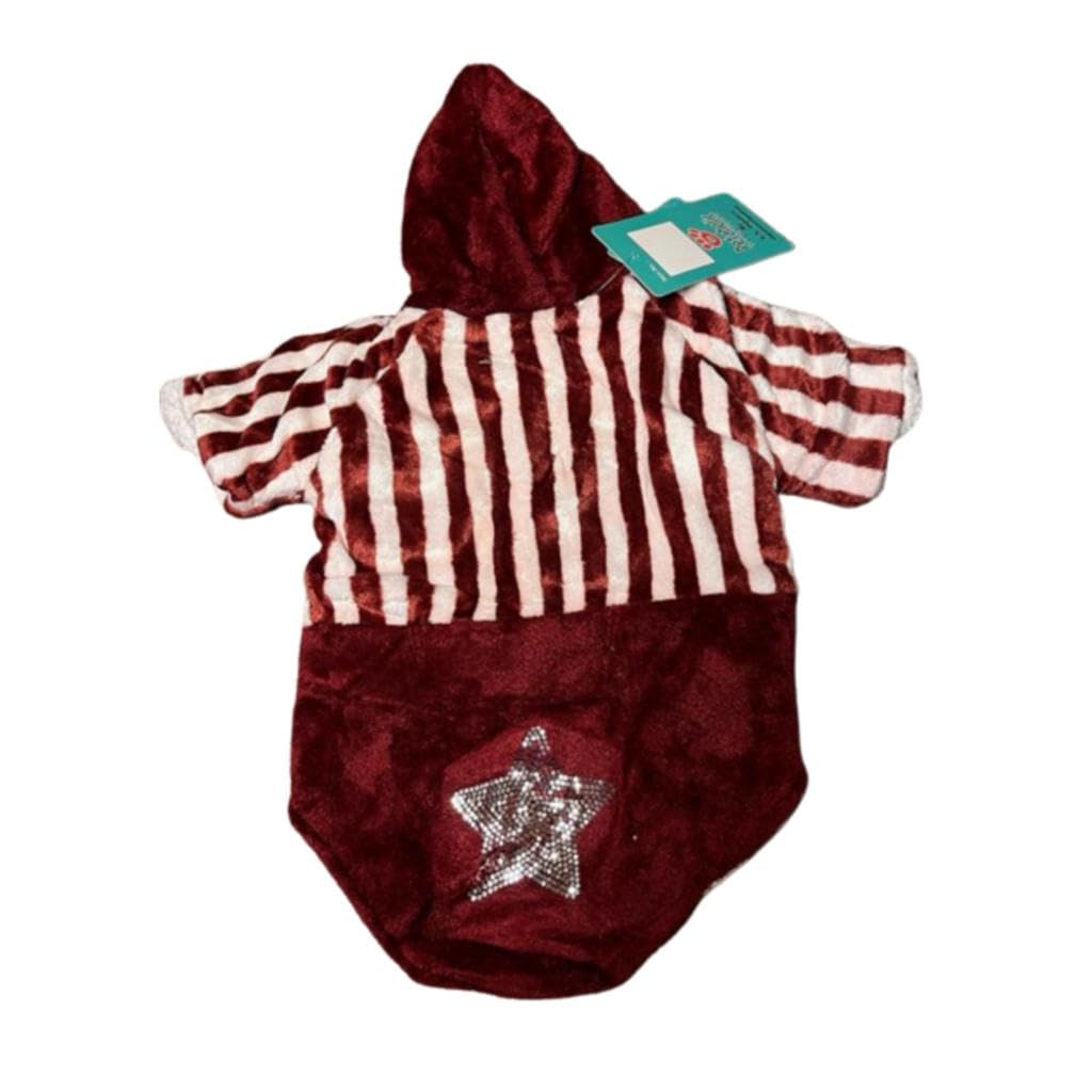 WaggyTails Dog Hoodies - Puppy Soft Warm Hoodie Winter Hooded Clothes for Small Medium Large Dogs - Puppy Clothing for Cold Weather - Winter Dog Outfits - Lightweight Hoodie- Brown - Size -16 (B0CN6V4S2Q) Amazon Price History, Amazon Price Tracker