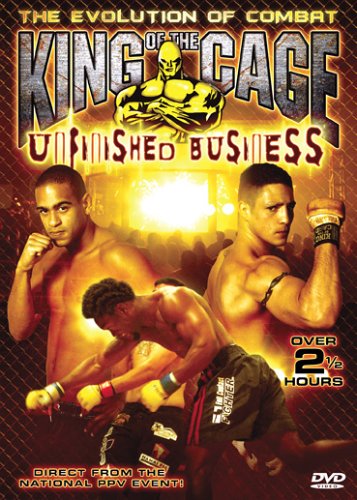 King of the Cage Unfinished Business DVD para tardes de combate en casa