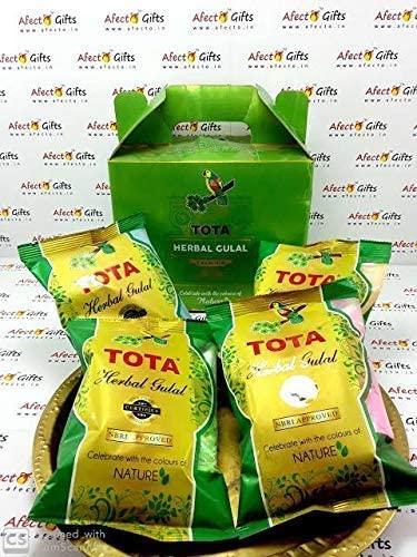 Image of Holi Colour Herbal Colours(500gm). Neon Holi Gulal Pink, Orange, Green, Light Green, Light Pink Herbal Gulal (Herbal Gulal Pack of 5)