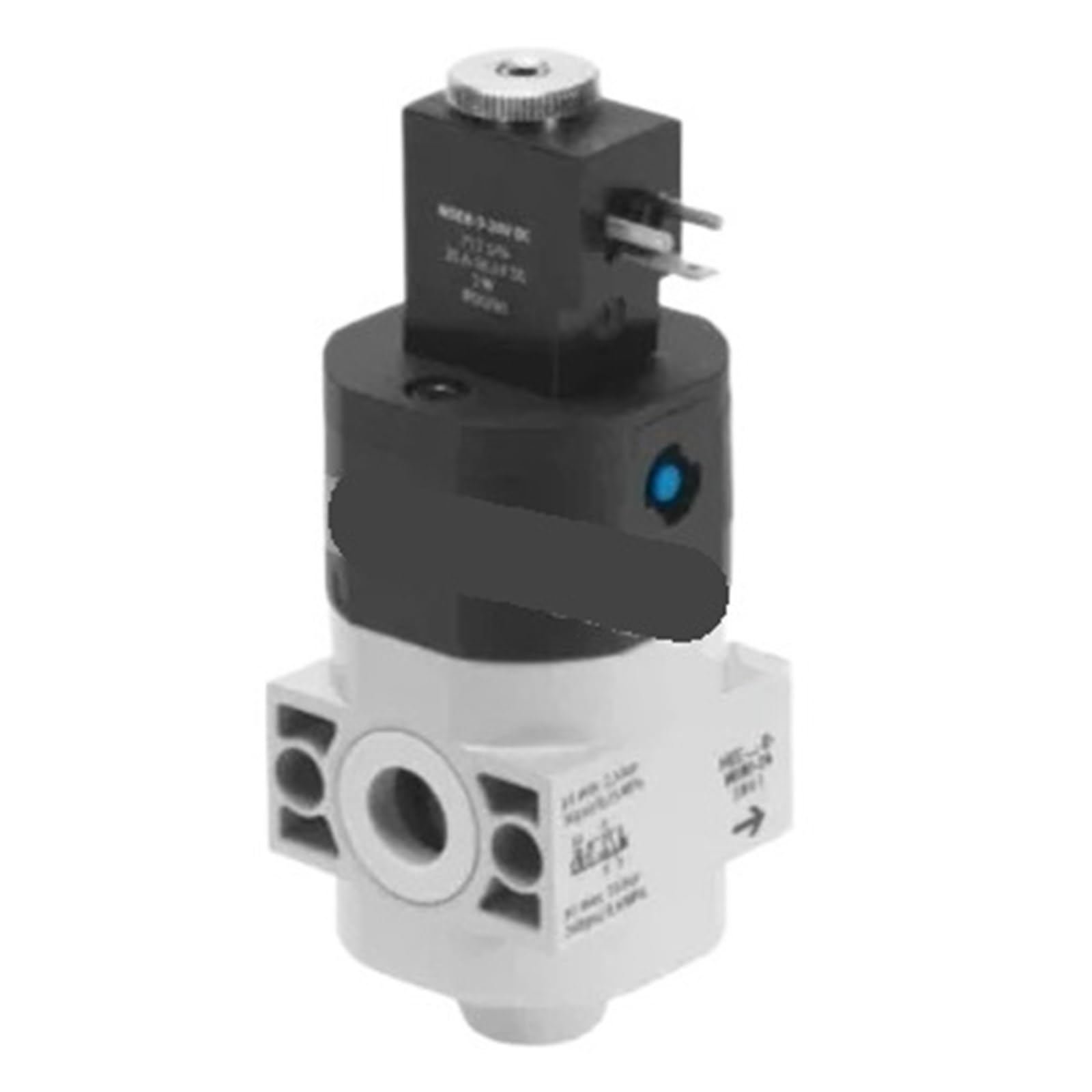 Vanne de commutation pneumatique HE 1/2 et DD-Mini pour bloc de traitement