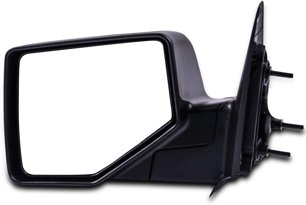 SCITOO Driver Side View Mirror Compatible with 2006 2007 2008 2009 2010 2011 For Ford Ranger Manual Folding Non-heated Manual adjustment Black Left Outside Exterior Mirror FO1320283