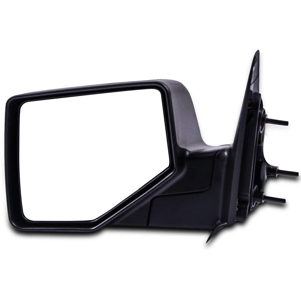SCITOO Driver Side View Mirror Compatible with 2006 2007 2008 2009 2010 2011 For Ford Ranger Manual Folding Non-heated Manual adjustment Black Left