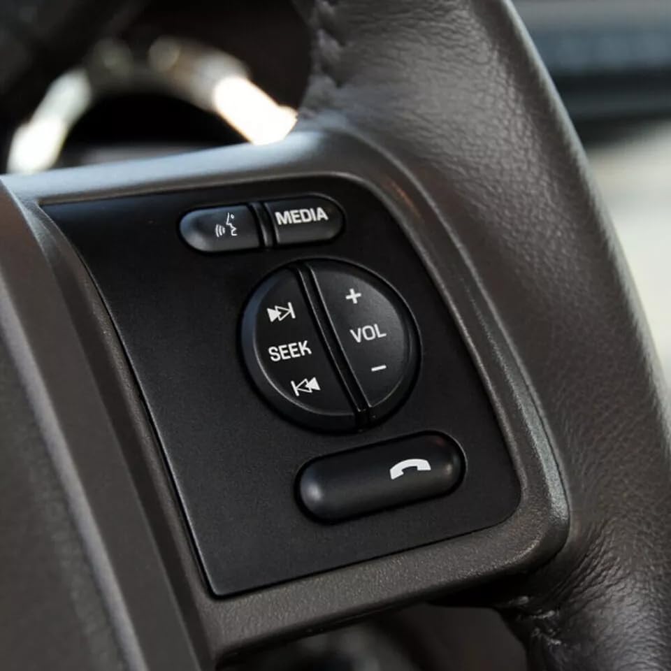 Steering Wheel Media Switch Radio Button Fit for Ford F250 F350 2008-2016 Super Duty