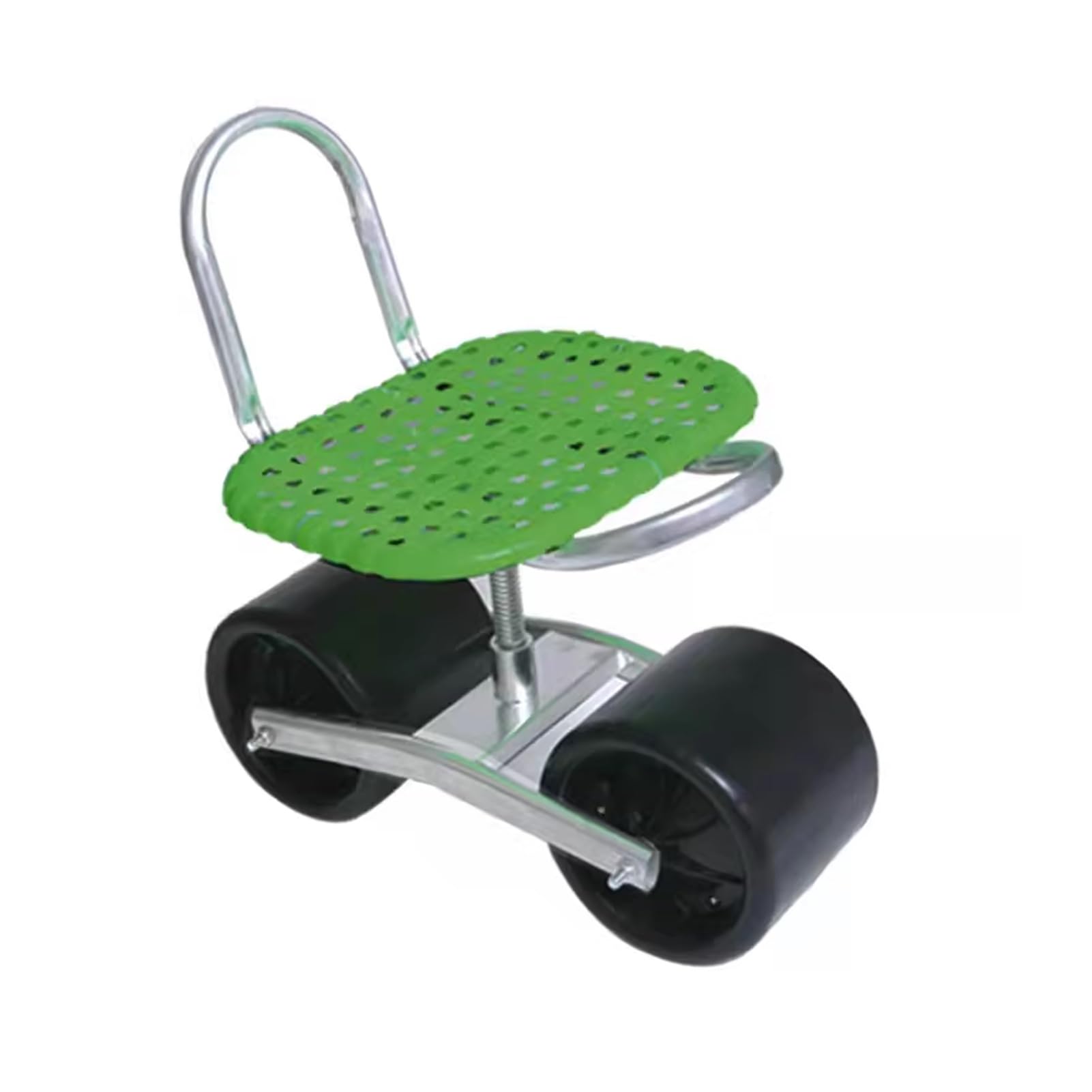 Robuster Gartenwagen mit Rollen, mobiler Arbeitssitz für Senioren, ideal zum Jäten und Pflanzen
