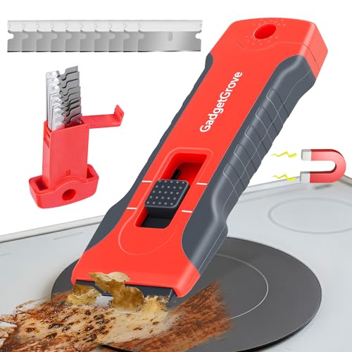 Razor Blade Scraper for Cleaning Glass Window, Cooktop, Oven, Stove, stove top,glass top stoves,...