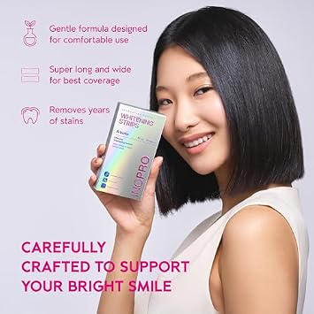 2-in-1 Teeth Whitening Strips Kit 35 Treatments - Advanced Teeth Whitening Kit (14 Treatments) + Innovative Teeth Whitening Kit (21 Treatments)