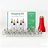 ZestWrench Cordless Electric Cupping Set, 20-Cup Massage Therapy Kit with One-Touch Pump, Achieves Tightness in 2 Seconds for Fast & Effortless Relief
