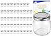 Produktbild MamboCat 50er Set Rundgläser 212 ml nieder Deckelfarbe Silber to 66 inkl. Diamant Gelierzauber Rezeptheft, Marmeladengläser, Einmachgläser, Einweckgläser, Gläser