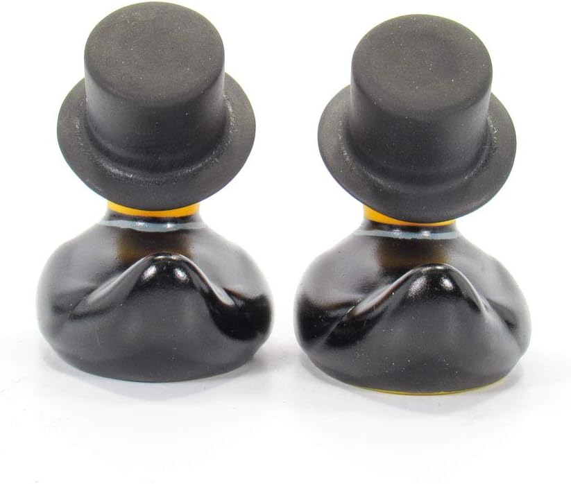 Groom & Groom Bud (mini Set) Rubber Ducks Bath Toy by Bud Duck | Elegant Gift Packaging I do | Child Safe | Collectable