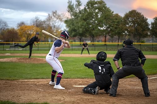 CHAMPRO Calça de beisebol Umpire de poliéster da The Field