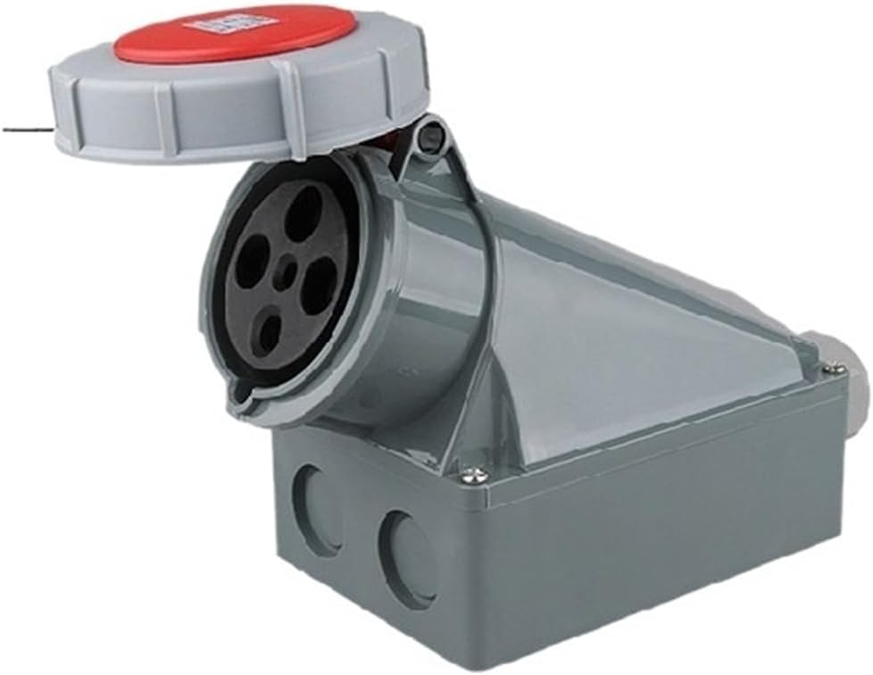 Industrial Aviation Waterproof Plug and Socket Connector 3 core 4 pin 5 Hole 63A125A IP67(5 Core 125a Movable)