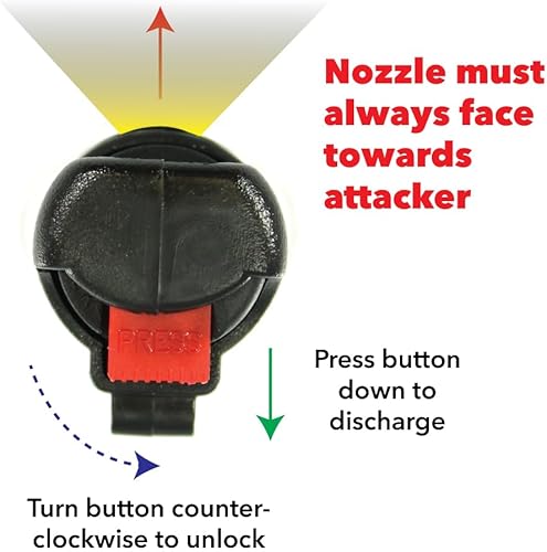 Vista 6 de Streetwise 18 spray de pimienta 1/2 oz estuche rígido