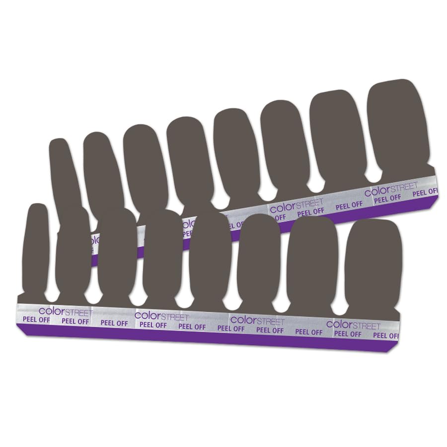 Miniatura 2 de Color Street Black Sesame' (FMC289) - Tiras de uñas postre primero (2023)