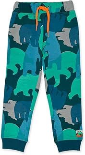 Pantalón Felpa de niño Color Verde colección treking Time