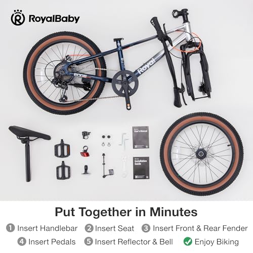 RoyalBaby Kids Mountain Bike for Boys and Girls, Ultra-Light