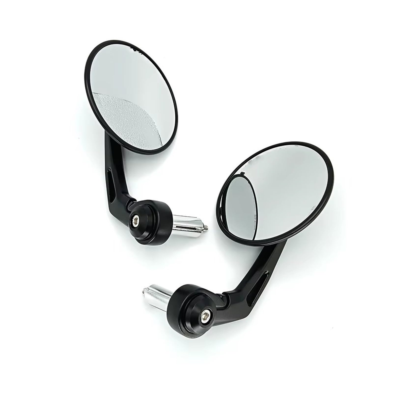 Espejo Retrovisores Moto Espejos Retrovisores Universales Para Motocicleta De Cristal Transparente Para Manillar Scooter Accesorios 7 8" Y 22 Mm