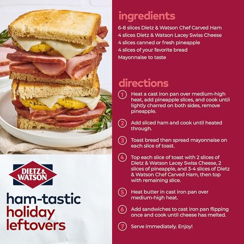 Dietz & Watson Fully Cooked Chef Carved Dinner Ham thumb #2