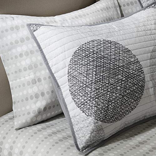 Madison Park Essentials Knowles Reversible Geometric Bed Set #TOP17