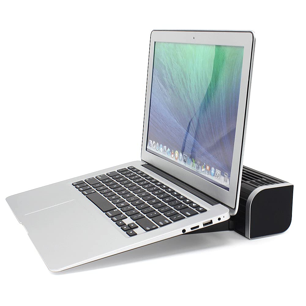 CF-1691 Ventola di raffreddamento USB Supporto per laptop Ventola Ventola per notebook Ventola di raffreddamento per asse orizzontale. Staffa ventola nera,USB Supporto per laptop Ventola Ventola