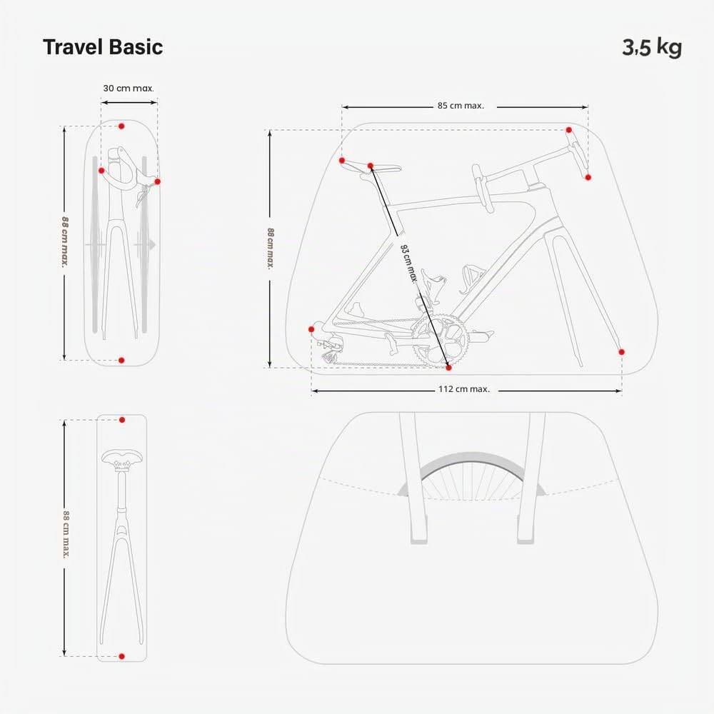 Transporthülle SCICON TRAVEL BASIC