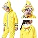 Unisex Baby One Piece Waterproof Rainsuit All-in-one Raincoat Hooded Jumpsuit