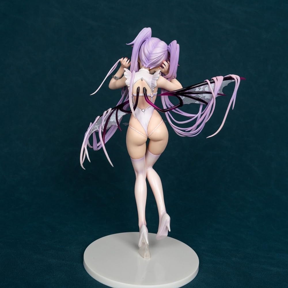 YLQANONG Eve Body Harness Figures Original Painting Figure Interchangeable Face Illustration Anime Action Figurine 23CM(9.06IN)