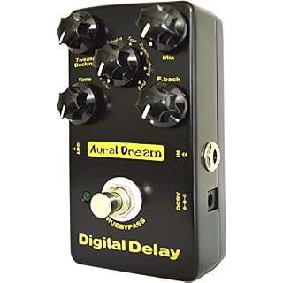 Aural Dream Digital Delay Guitar Effects Pedal including Echo,Tape,Analog,Band,Sweep and Ducking delay reaching 8… - Les Beatles, Paul McCartney, John Lennon, RIngo Starr, George Harrison Aural Dream Digital Delay Guitar Effects Pedal including Echo,Tape,Analog,Band,Sweep and Ducking delay reaching 8… – Image 3