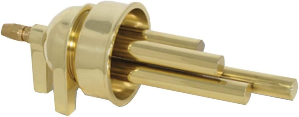 GG Grand General 69983 Polished Solid Brass and Clear Coated Train Whistle