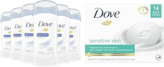 Invisible Solid Antiperspirant Deodorant Stick for Women, Original Clean & Beauty Bar More Moisturizing Than Bar Soap for Softer Skin, Fragrance-Free, Hypoallergenic