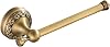 Flybath Toilet Roll Holder Antique Brass Vintage Bathroom Tissue Paper Holder Stand with Exquisite Pattern Carving Design Wall Mount, Brushed Bronze