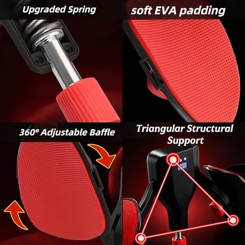 Image of Thigh Trainer, 22-77lbs Adjustable Inner Thigh Exerciser for Pelvic Floor Strengthening, Kegel Exercise Equipment for Women and Men, Leg Shaping, Yoga and Home Workout