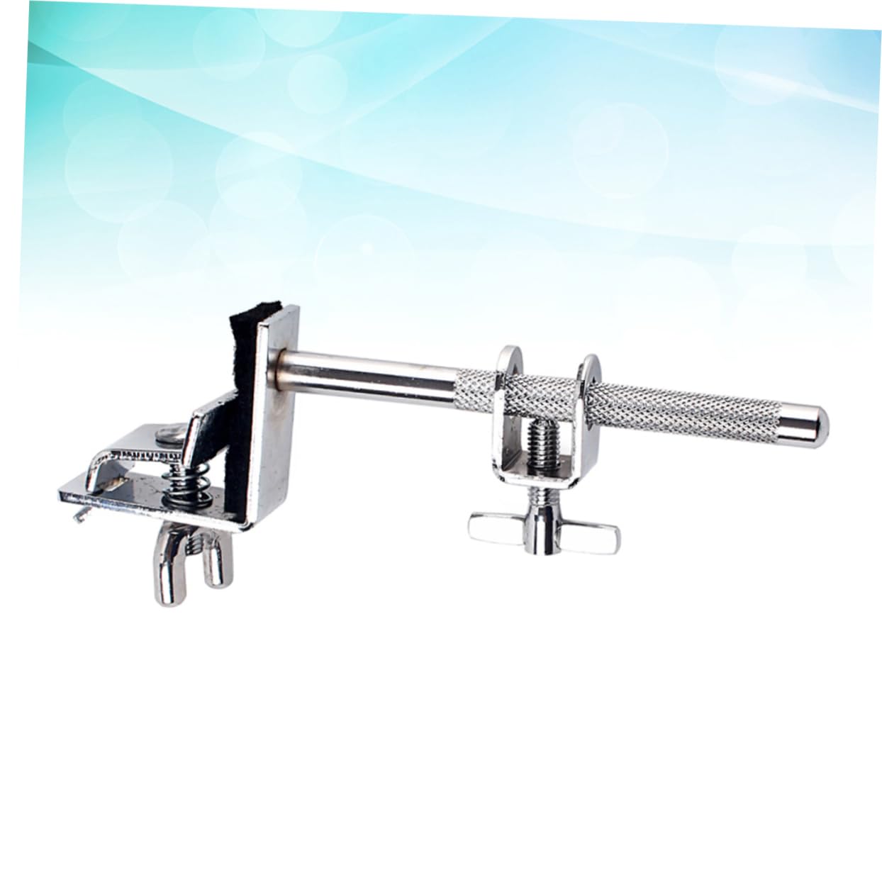 HEMOTON Wc51 Drummer Cowbell Holder Bass Drum Mounted Cowbell Clamp for Drum Set Mount