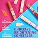essence | Correct & Conceal Under Eye Brightening Concealer | Easy Application, Lightweight, Buildable, Infused with Aloe Vera | Vegan & Cruelty Free (10 | Light)
