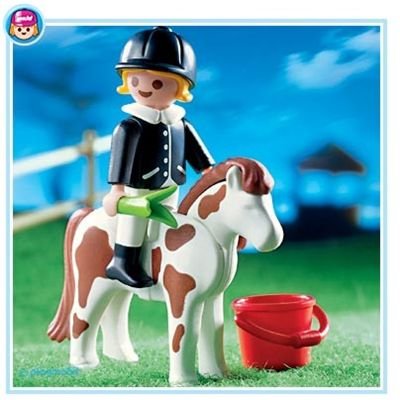 Pony and Playmobil girl (japan import)