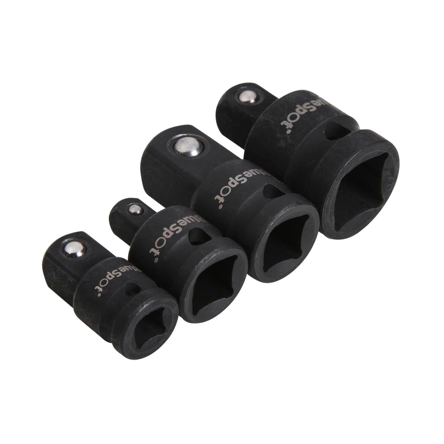 BlueSpot - 4pc Impact Socket Converter Reducer Adapter Set 1/4"" 1/2"" 3/8""