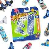 Hot Wheels Skate Coffret Fingerboard Conçus en Collaboration avec Tony Hawk avec 1 Fingerboard Et 1 Paire De Chaussures De Skate pour Doigts Amovibles (Modèle aléatoire), Jouet Enfant, HGT46