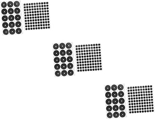 TOYANDONA Billar De Manchas Negras De Billar Marcadores De Puntos Pegatinas Puntos De Marcador De Mesa Marcador De Bolsillo para Billar Hilado Negro