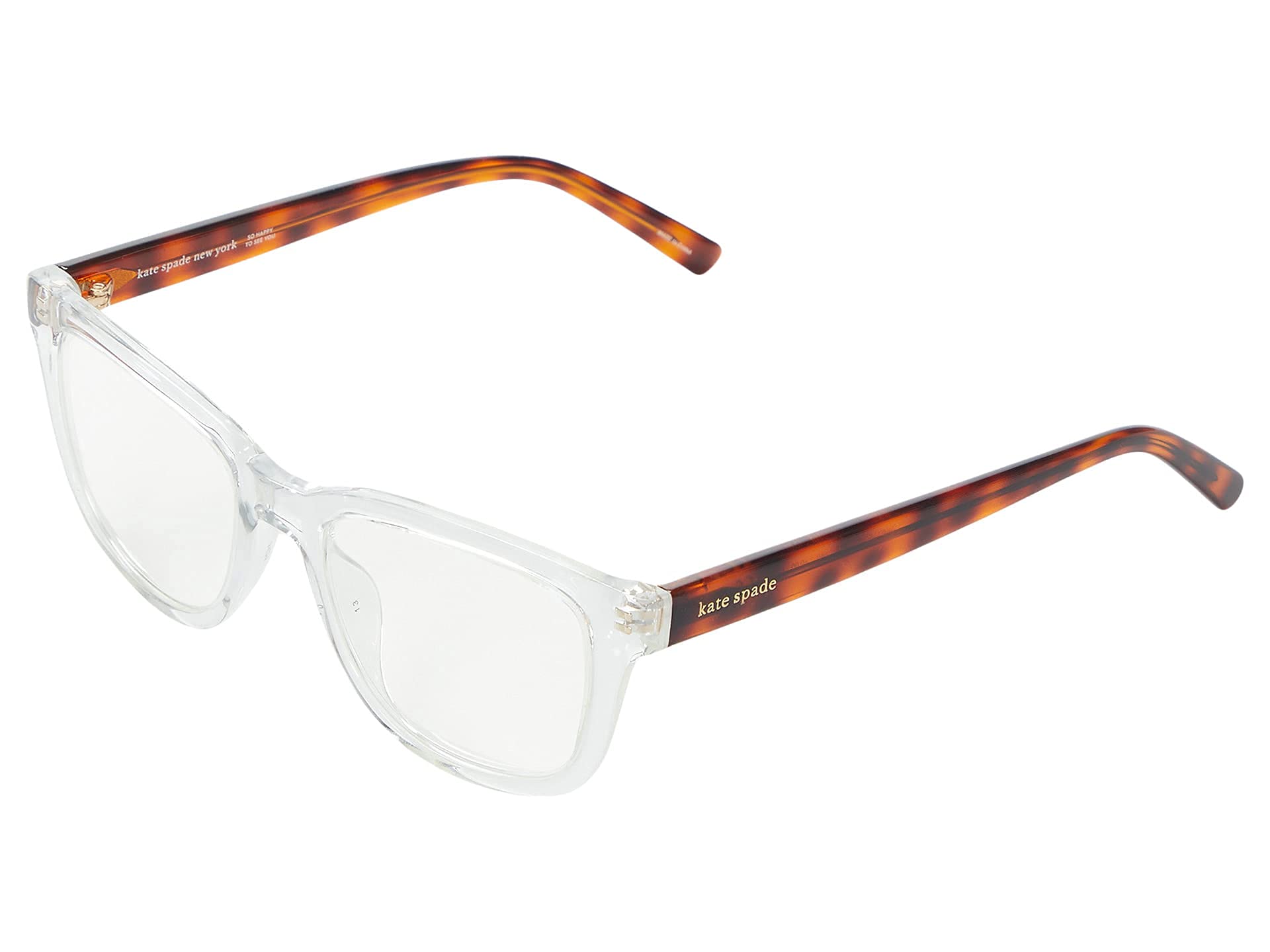 Kate Spade New York Damskie okulary Jazelle niebieskie światło kwadratowe do czytania