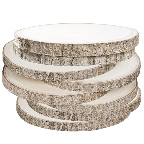 Natural Wooden Slab Chargers for Table Settings