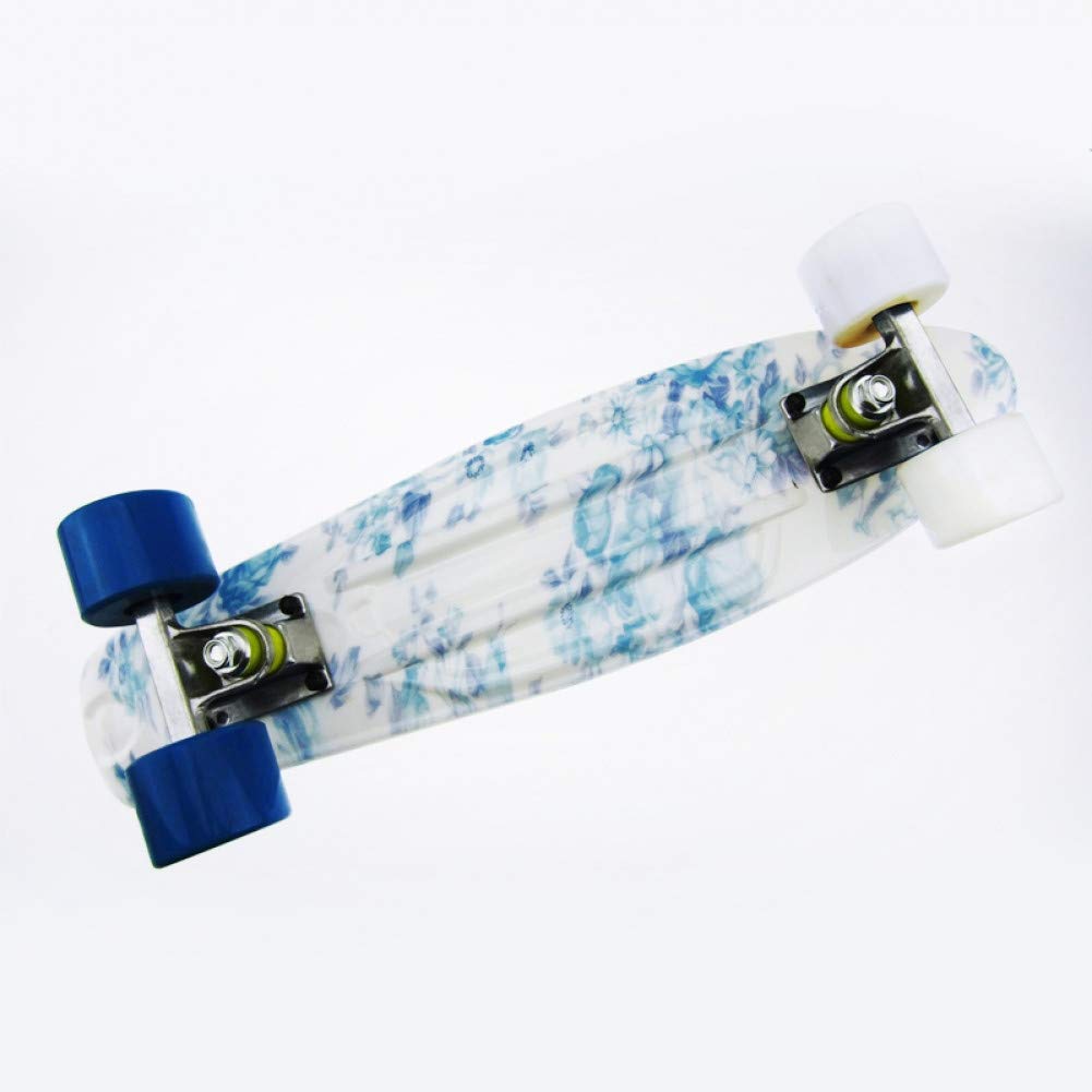 Penny Board Skateboard Complete Mini Cruiser Retro Skateboard for Kids Boys Four Wheel Skateboard Outdoor Sports
