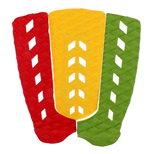 image for Unknown 5Pcs Universal EVA Surfboard Skimboard Traction Tail Pad Deck 