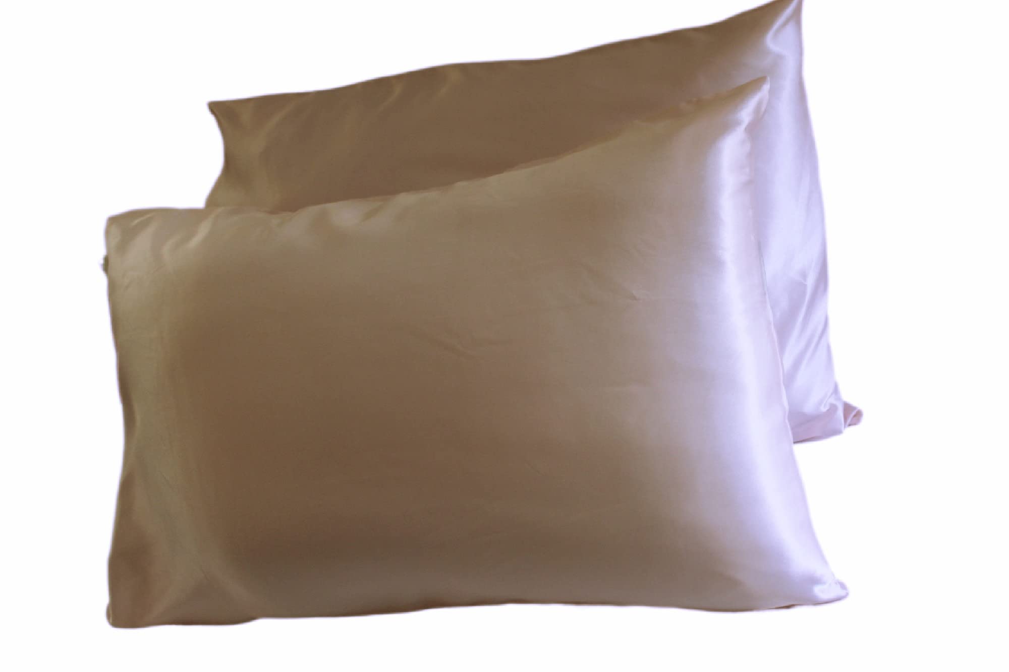JUPA Place Pillowcases Pair, Silky Soft, Breathable and Cool (Light Pink)