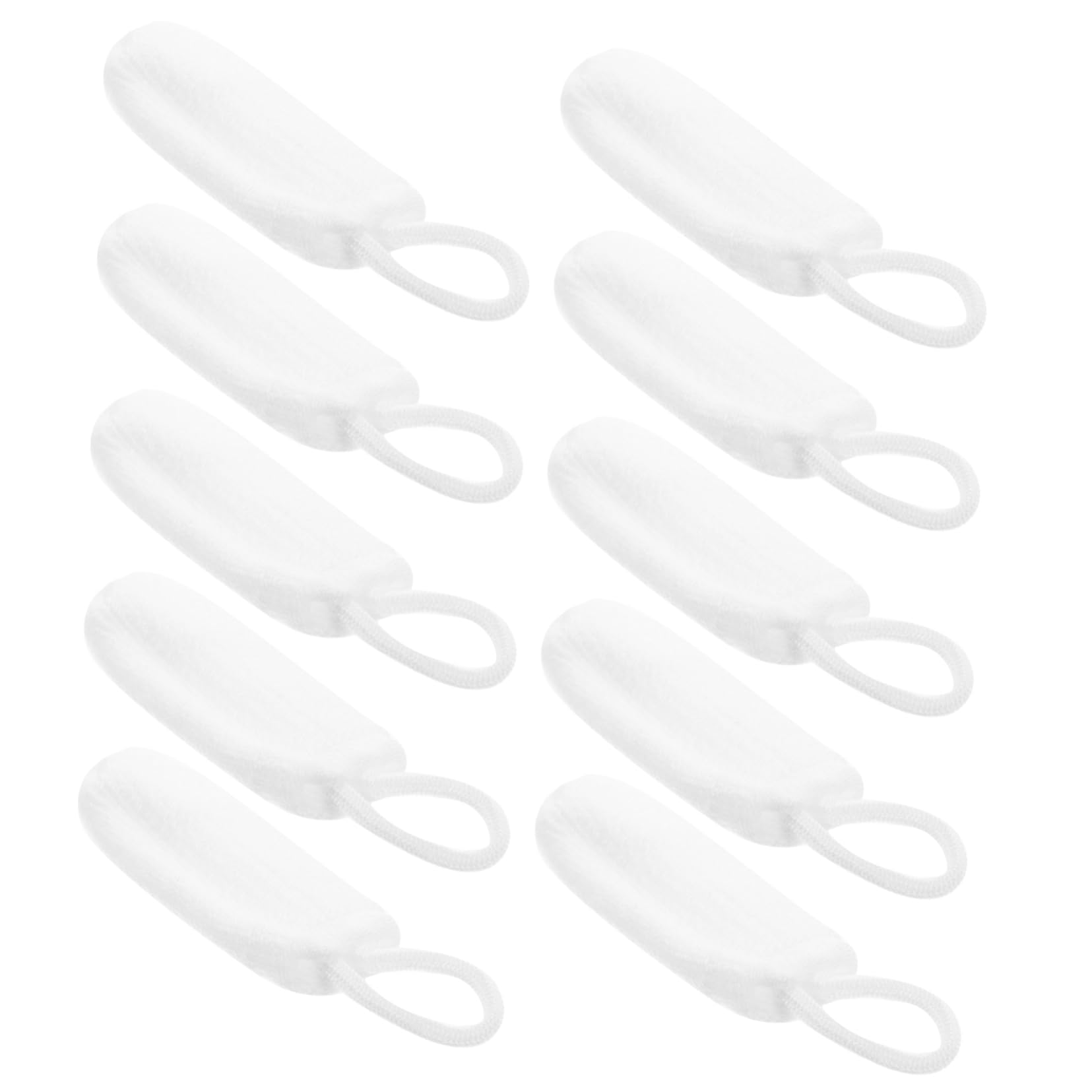 ibasenice 10Pcs Dog Finger Toothbrush Pet Tooth Cleaning Brush for Small Dogs Cats Easy Use Reduces Plaque Freshens Breath for Pet Oral Care