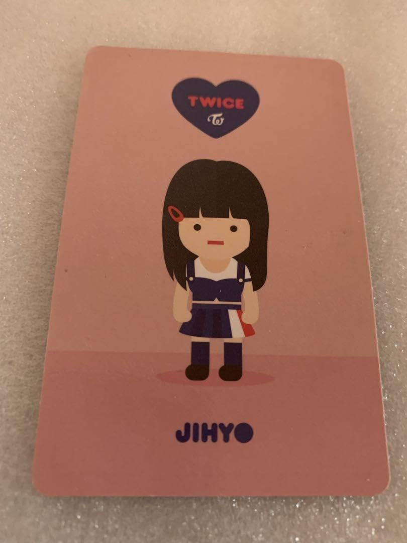 Amazon.co.jp: TWICE ジヒョ トレカ 公式品 アルバム 可愛い