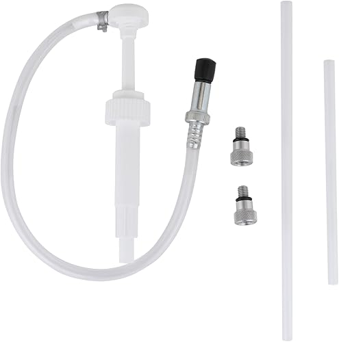 Miniatura 6 de ZEELINE BY MILTON Bomba manual para botellas de cuarto de galón, cuello de 1.102 in, para uso con líquidos diferenciales, aceites para engranajes,