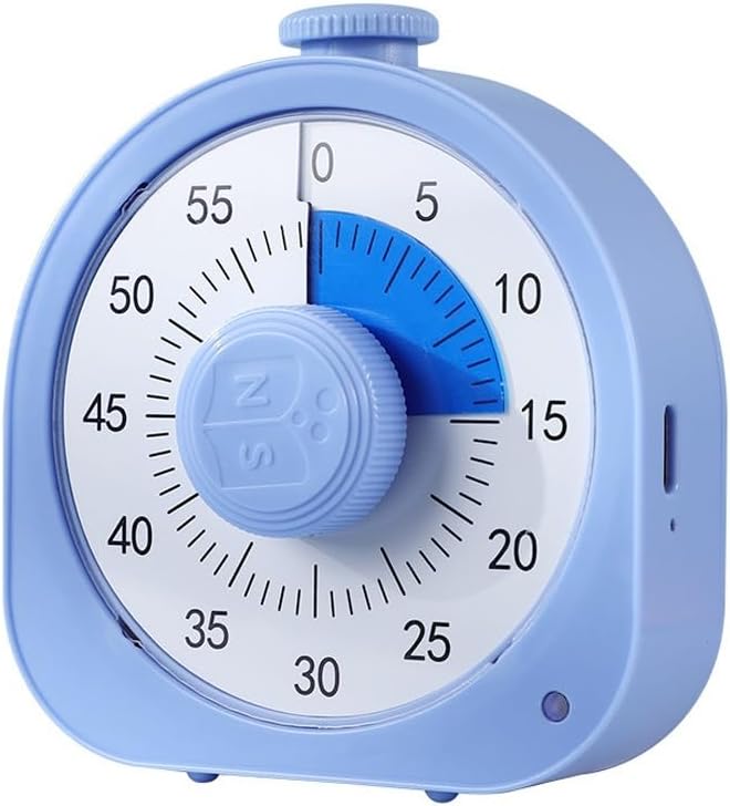 Visual Timer Reminder for Students to Doing Problems for 60 Minutes Timing Learning Alarm Clock