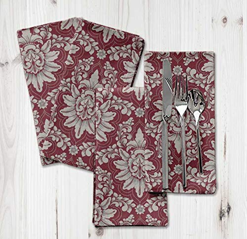 Serviette de table en lin lavable et durable pour éliminer le papier jetable
