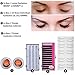 Professional Lashes Kit False Eyelash Extensions Practice Kit Set for Beginners Makeup Training and Eyelash Graft (No Contain Glue)