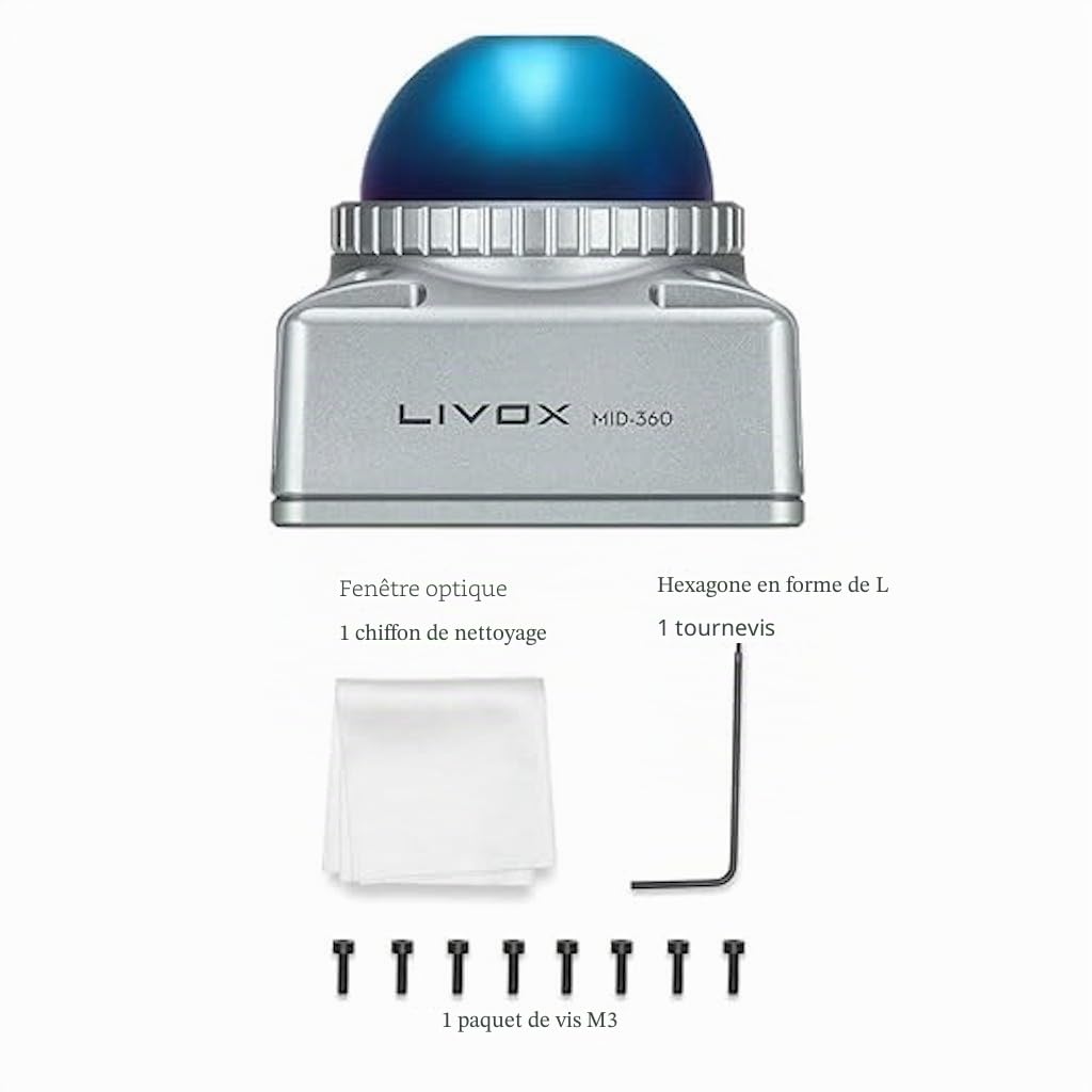 Livox Mid-360 Radar laser LiDAR 3D pour robots autonomes et navigation UAV (avec connecteur)