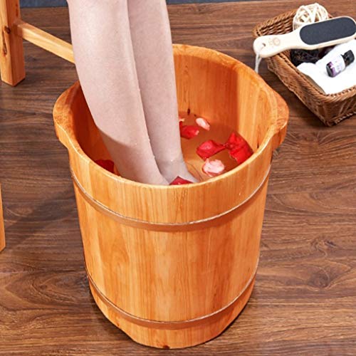 Bañera de madera para pies 40 x 27 x 32 cm para pedicura miniatura 2